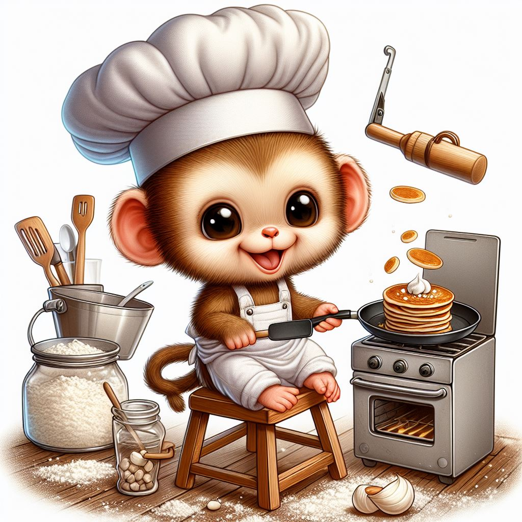 Read more about the article Monkey Mayhem: Milo’s Pancake Pandemonium!