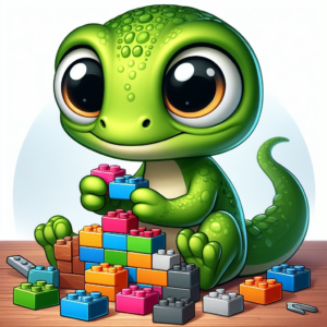 Read more about the article Larry the LEGO Lizard: A Tale of Bricks and Adventure